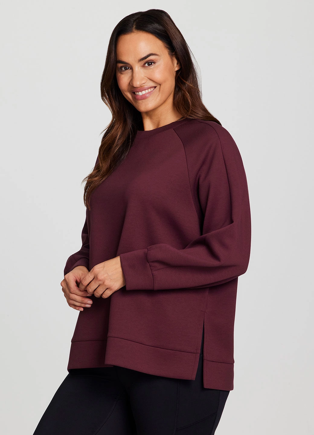 Plus LuxeSoft Crewneck Tunic Classic Style