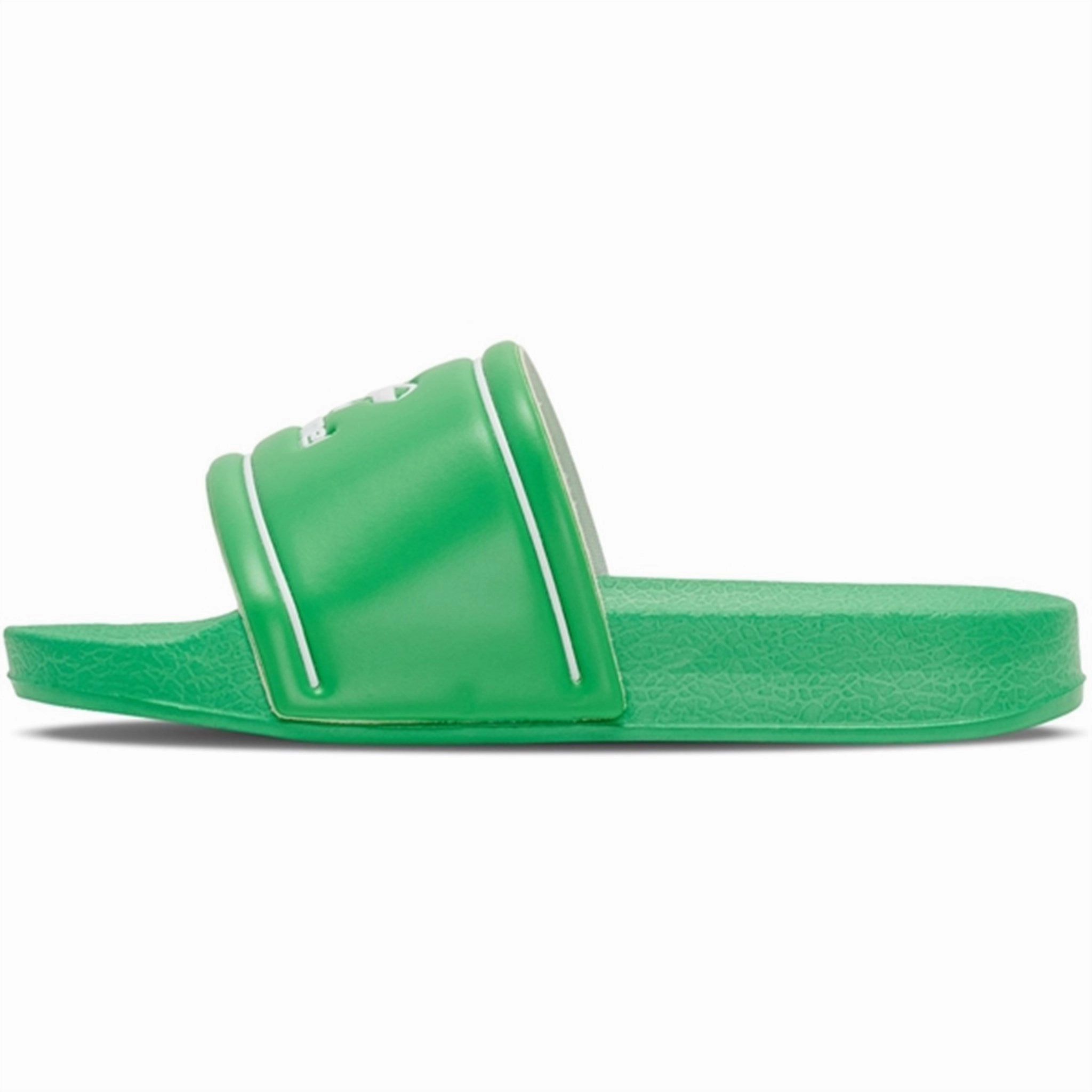 Chic Casual Footwear Bare Foot Hummel Pool Slide JR Sandal Absinthe Green