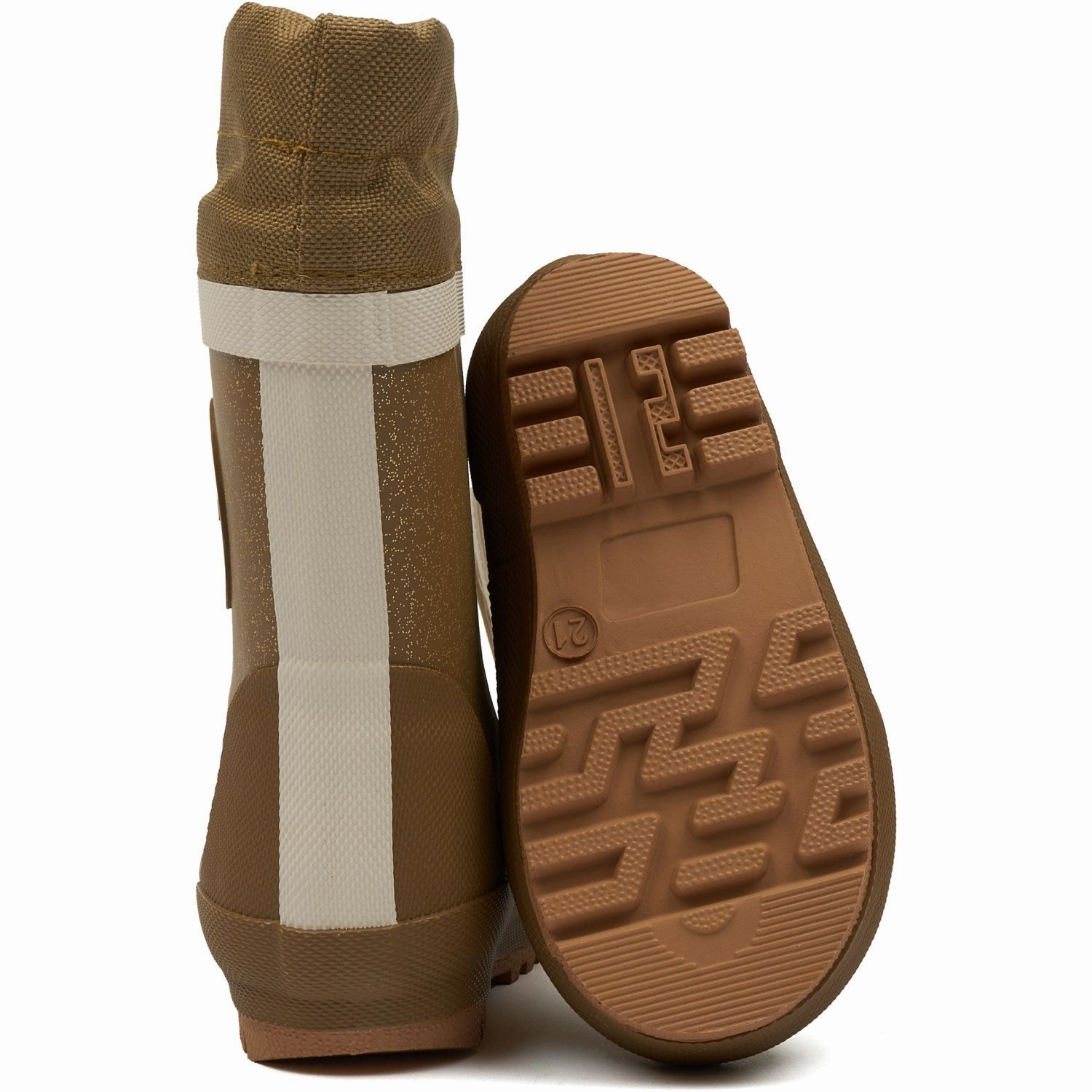 Pom Pom Gold Glitter GumBoots? Thermo Fast Wear