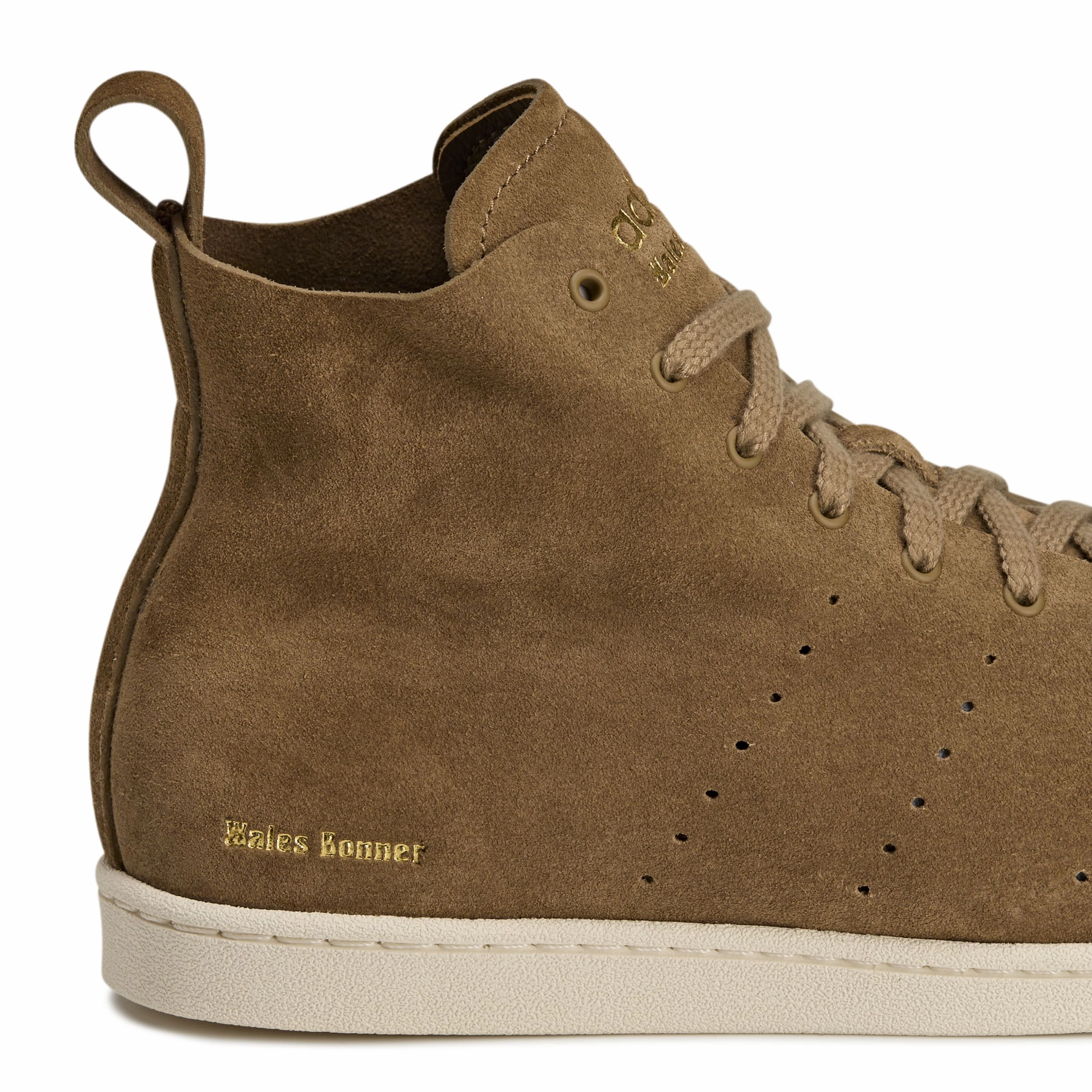 antibacterial - feature shoes Ground Feel Technology Adidas x Wales Bonner Superstar High Shoes