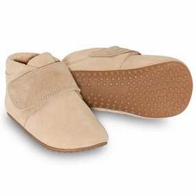 Pom Pom Indoor Shoe Velcro Sand Suede Perfect For Beach