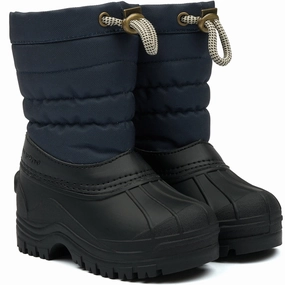 Rugged Built Comfort Seeker Breathable fabric Pom Pom Navy PmWill Winter Boot