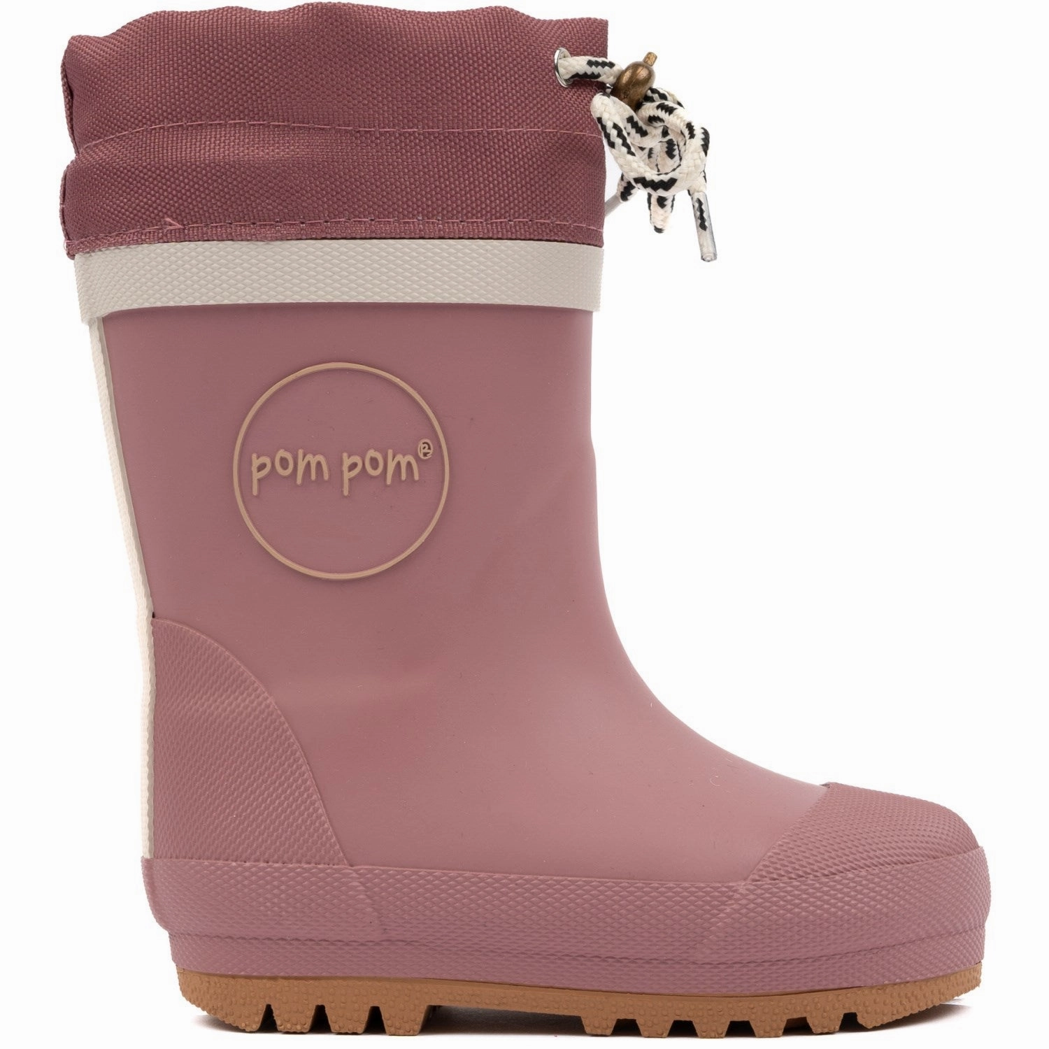 Scratch Resistant Finish Pom Pom Withered Rose GumBoots? Thermo