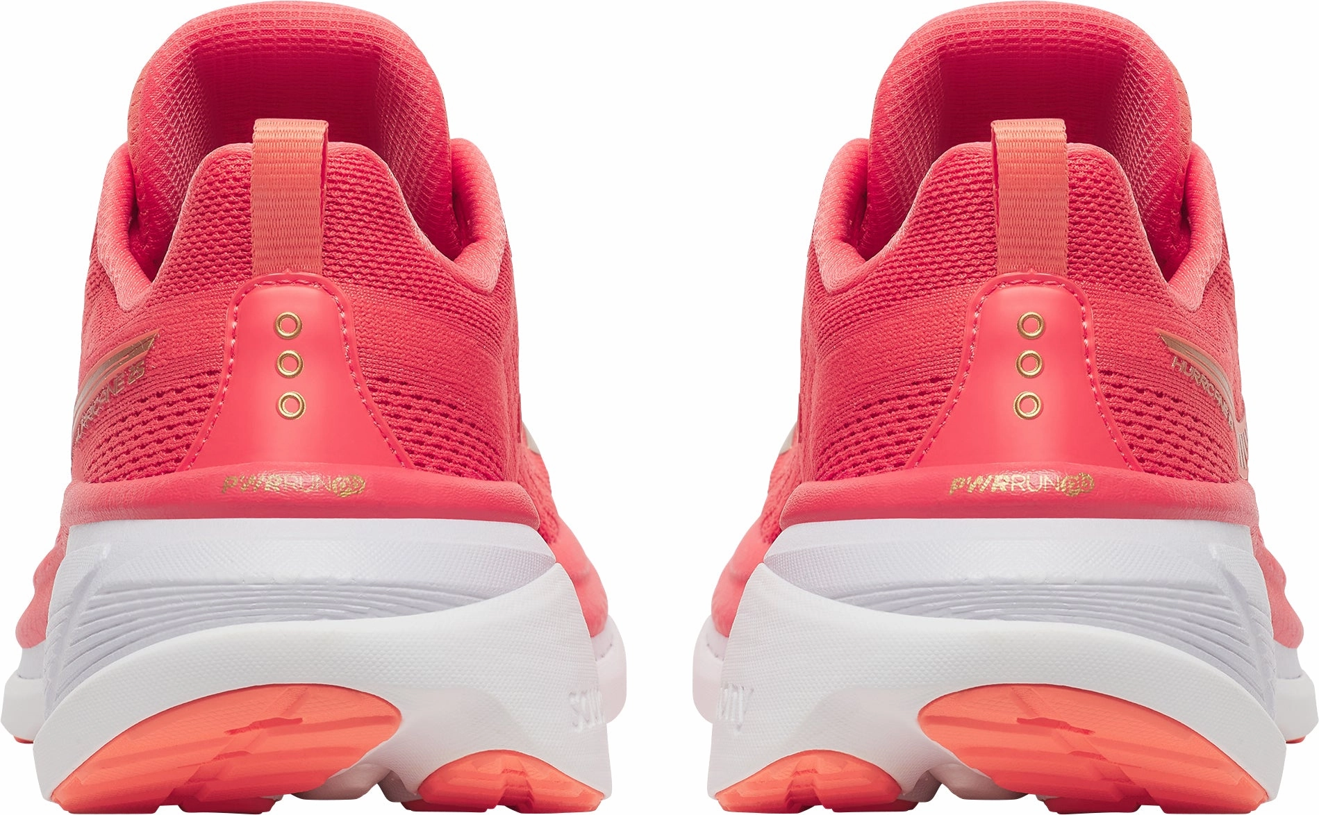 wide - fit - for - wide - feet shoes Air Injection Foam Saucony Hurricane 25 Womens Running Shoes - Pink