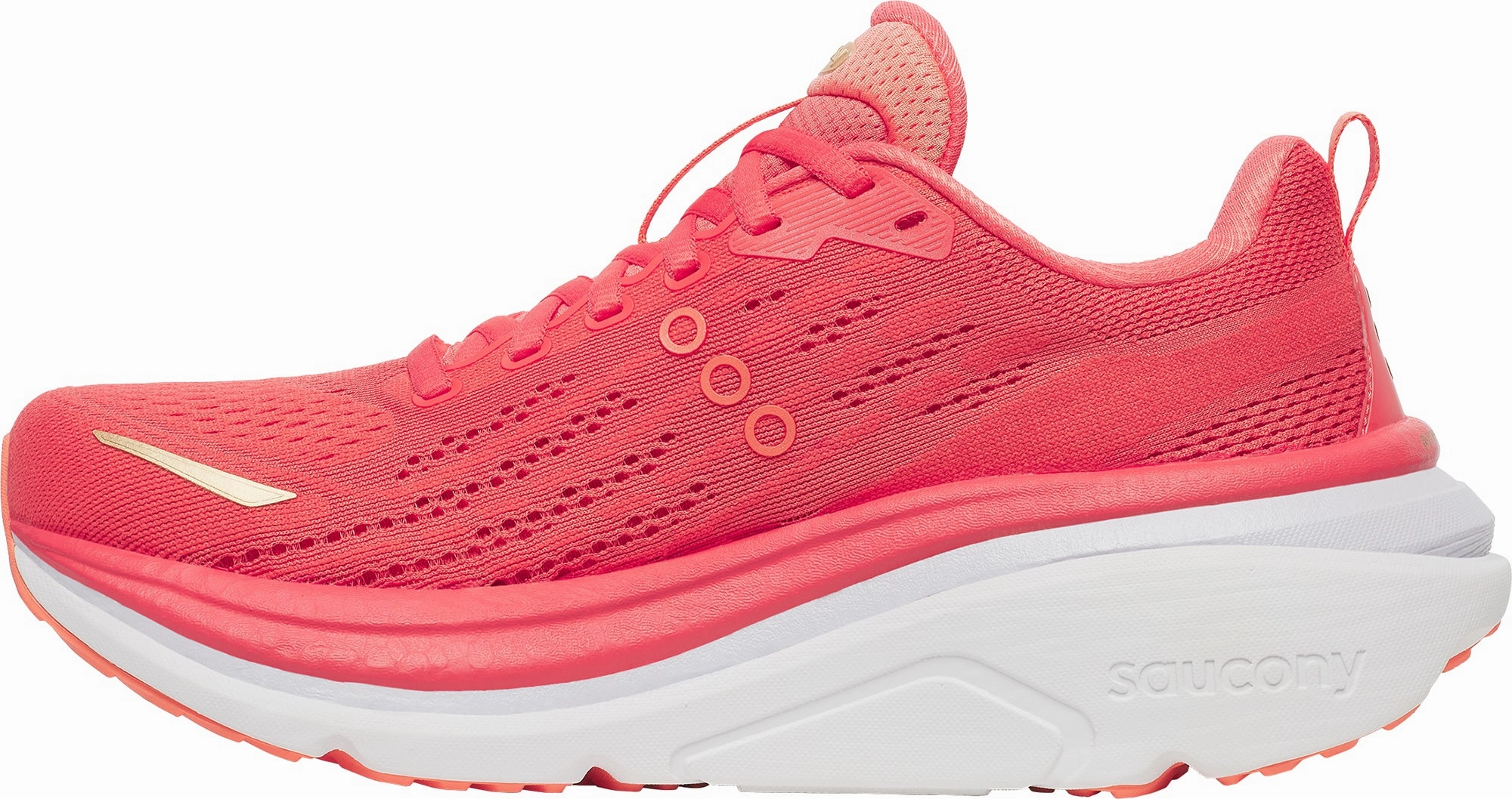 Saucony Hurricane 25 Womens Running Shoes - Pink ultramarathon - specific shoes Rubber - sole