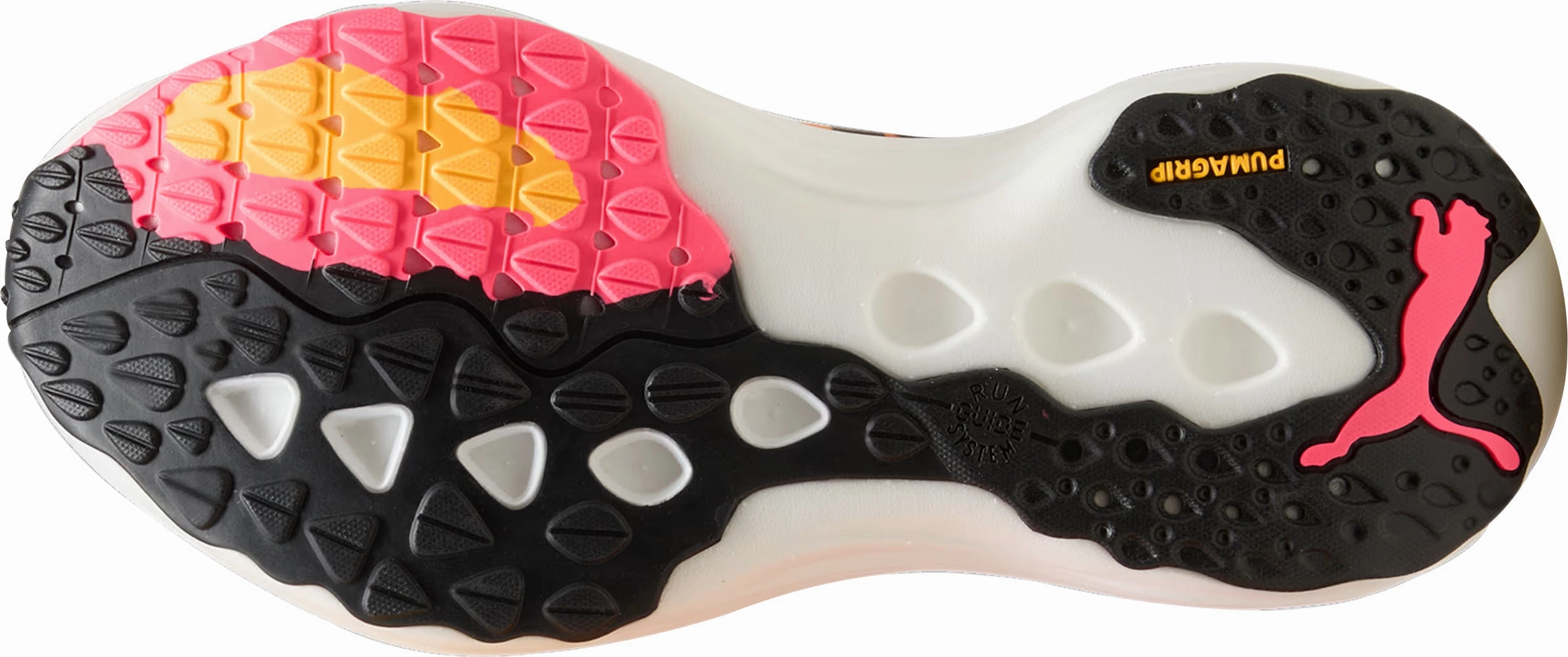 Puma ForeverRun Nitro Mens Running Shoes - Orange Ergonomic Sole Contour short - distance use