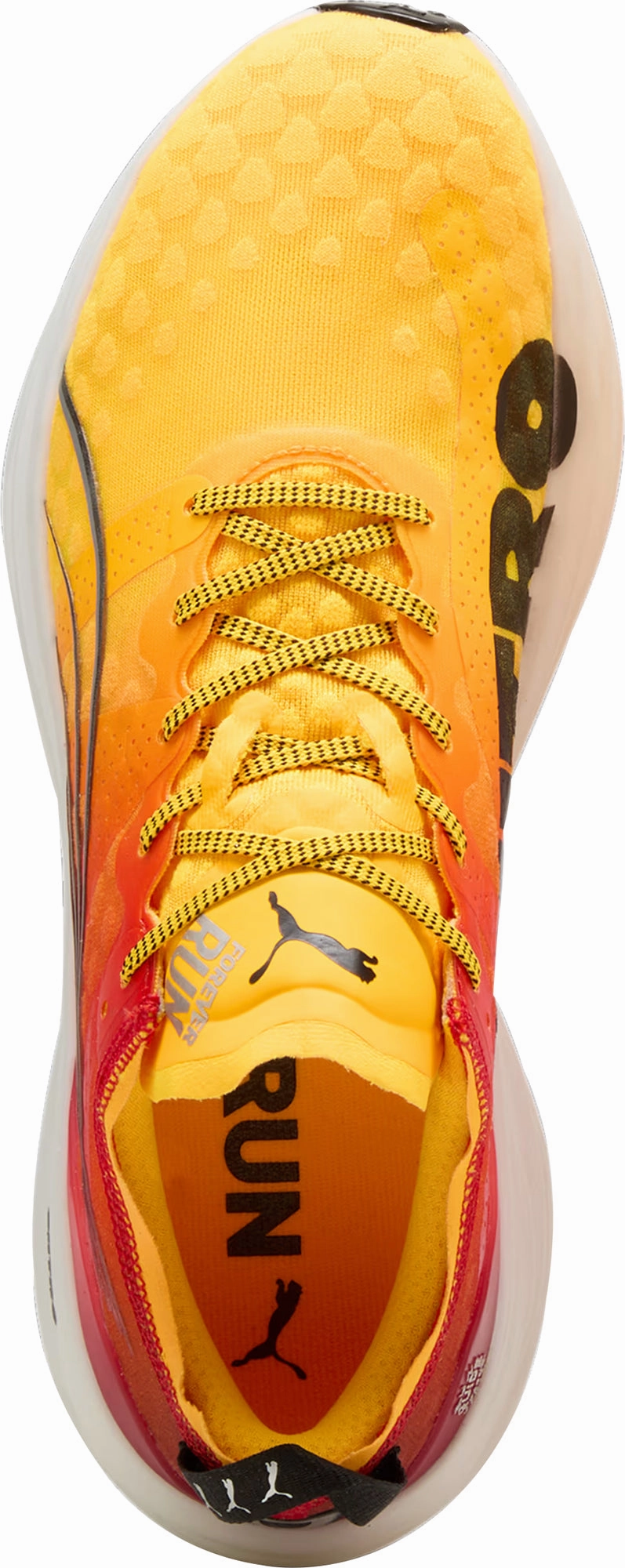 Puma ForeverRun Nitro Mens Running Shoes - Orange running on mud shoes theme - run running shoes