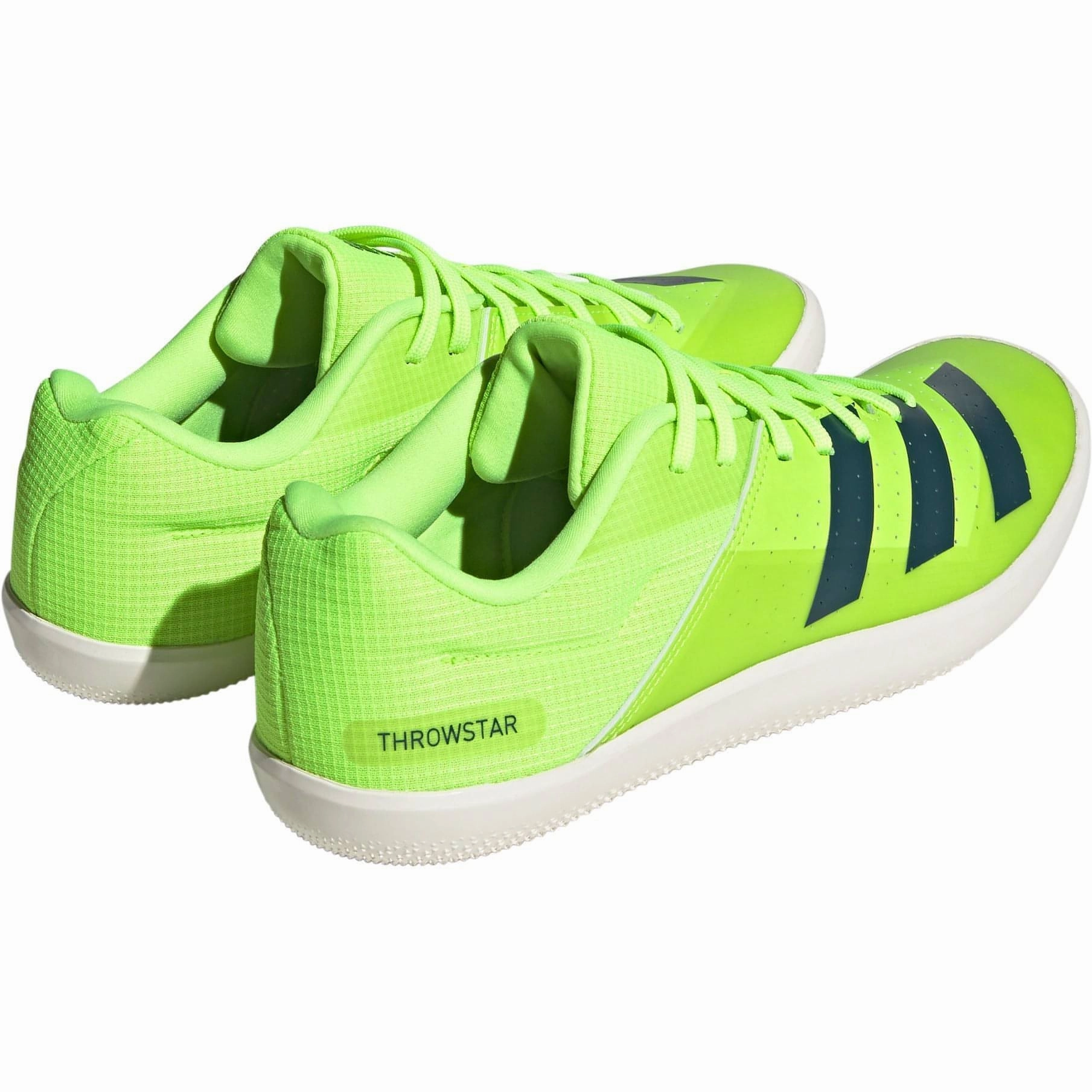 adidas Throwstar Field Event Spikes - Green Footwork Support