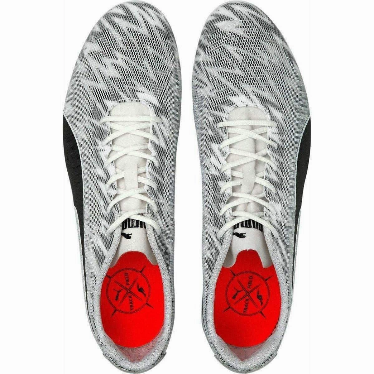 Speed Shift Defense Core Puma evoSpeed Star 7 Running Spikes - White