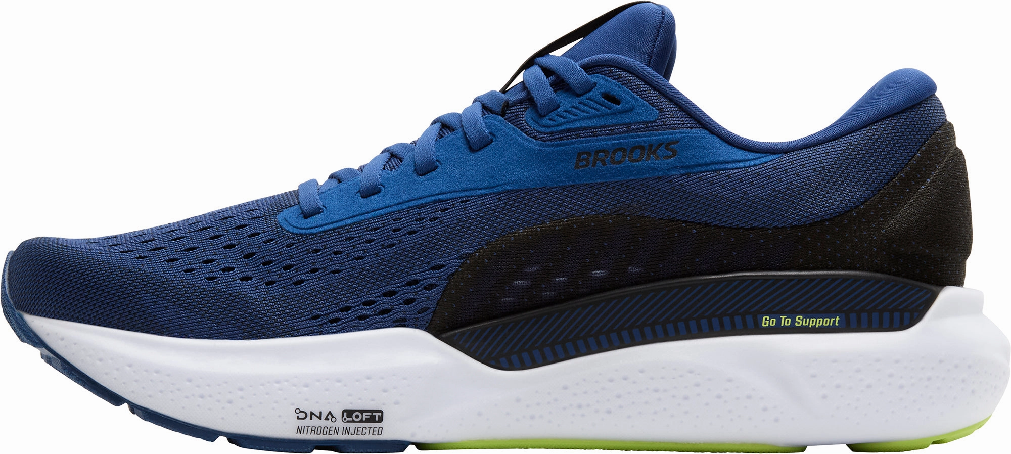 Minimalist Drop Profile Brooks Adrenaline GTS 24 Mens Running Shoes - Blue