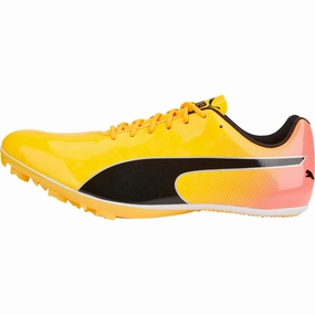 Running Field Midfield Play Puma evoSpeed Sprint 14 Running Spikes - Orange
