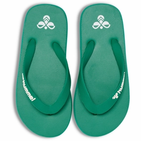 Sea Breeze Mule Mode Hummel Pepper Green Flip Flop Jr