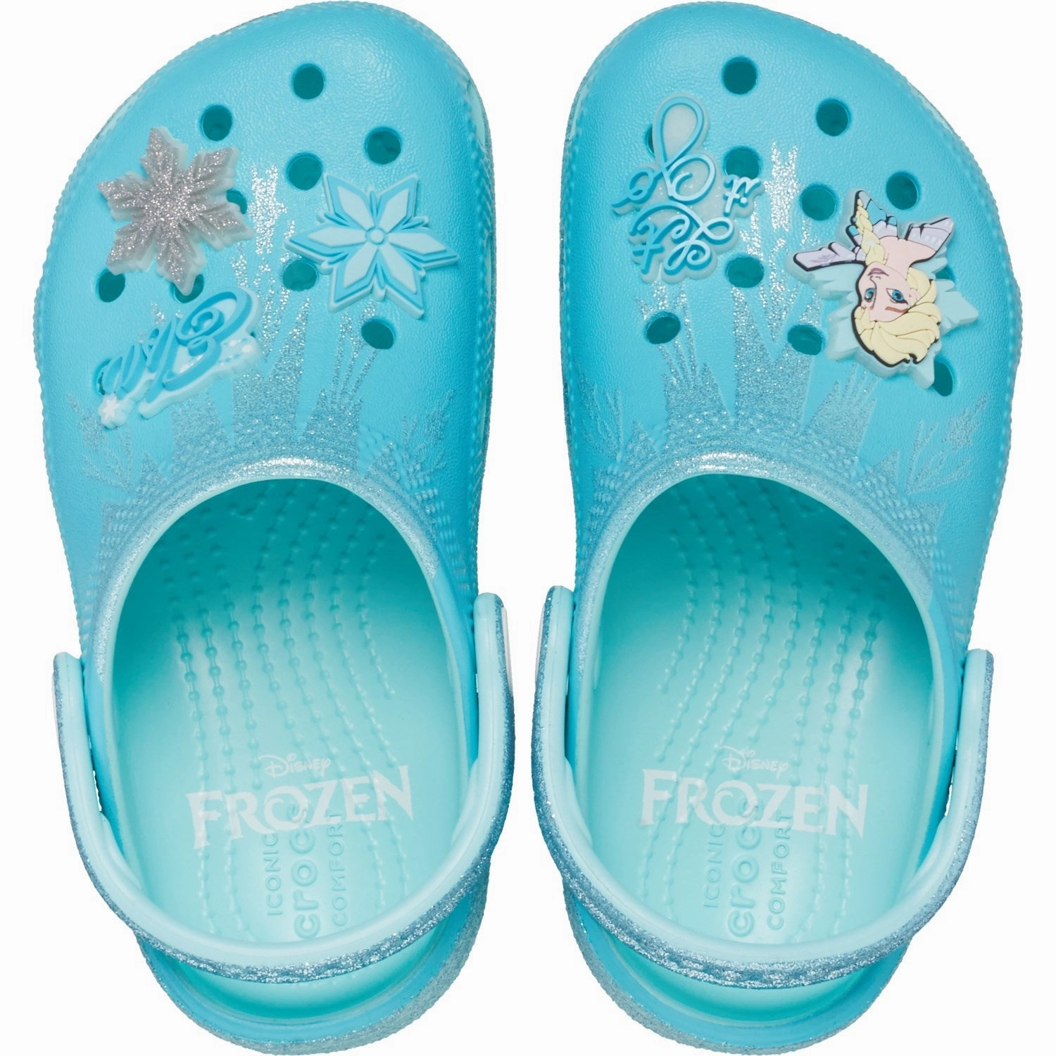 Mold resistant Crocs Multi Frozen Elsa Classic Clog