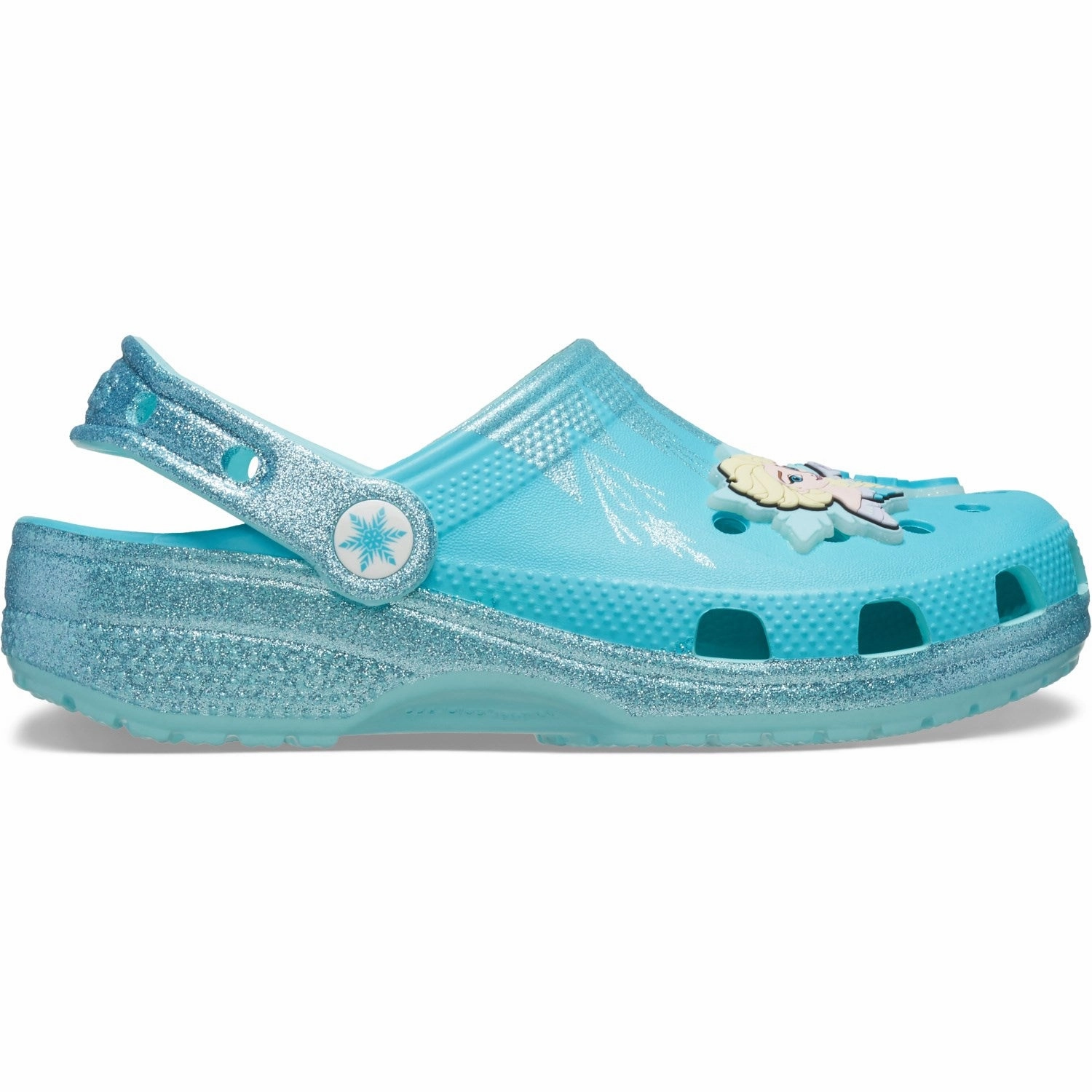 Ergonomic Arch Support Crocs Multi Frozen Elsa Classic Clog