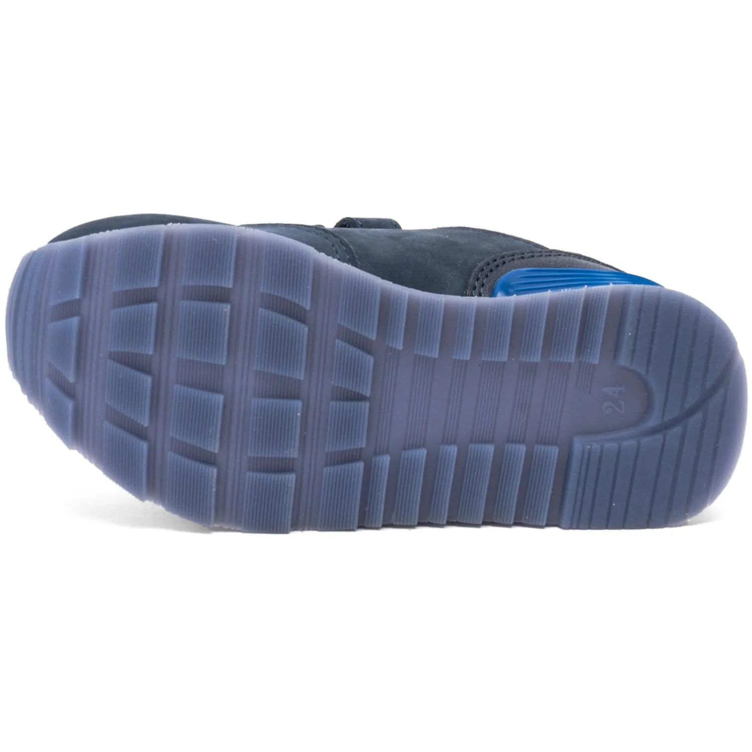 Bisgaard Navy Winston Velcro Shoe Structured wear Modern Utility