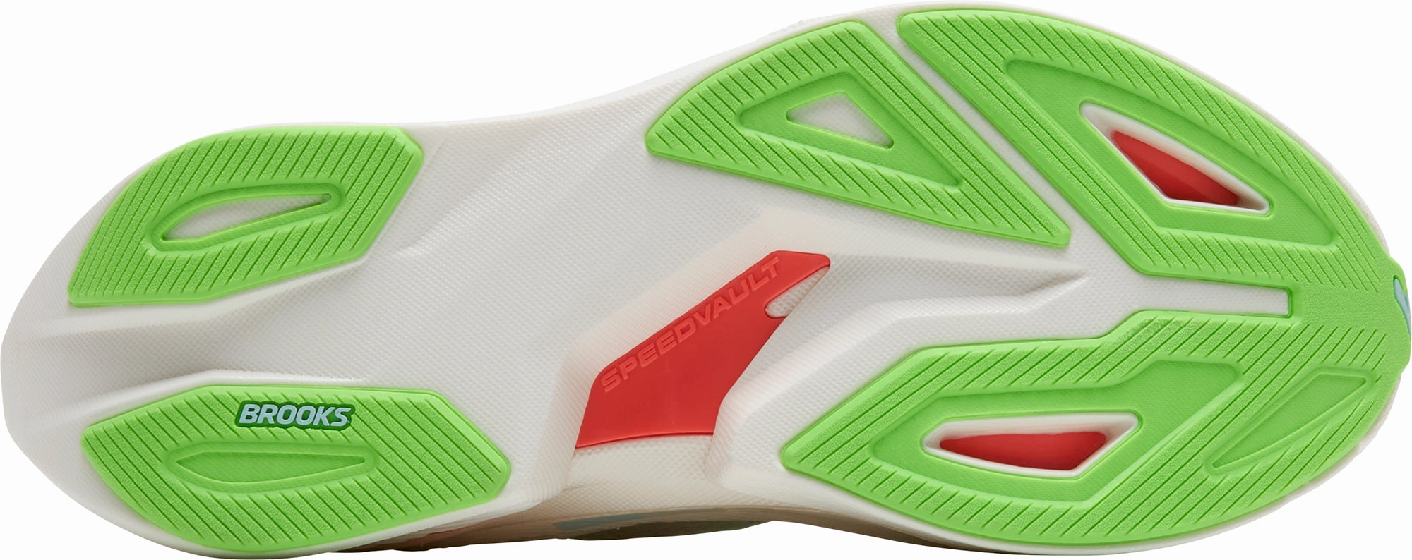 arch - hugging Elastic Midsole Brooks Hyperion Max 3 Womens Running Shoes - Cream