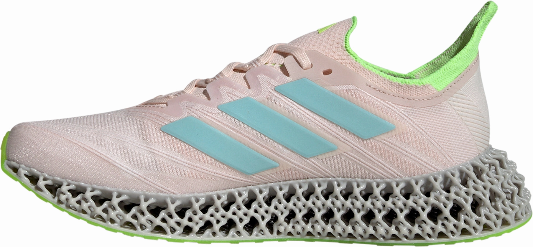 Contoured Heel Cup adidas 4DFWD 4 Womens Running Shoes - Pink