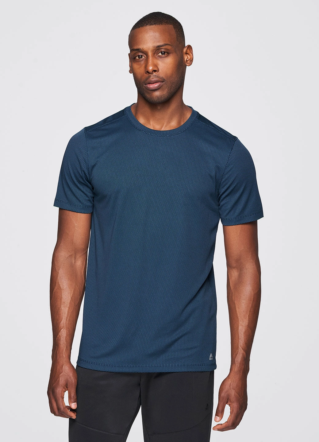 BioBased Fibers Lightweight Comfort Prime Textured Workout Tee