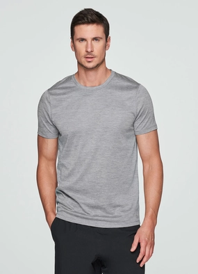 Timeless Layer Contrast Inner Binding Prime Waffle Workout Tee