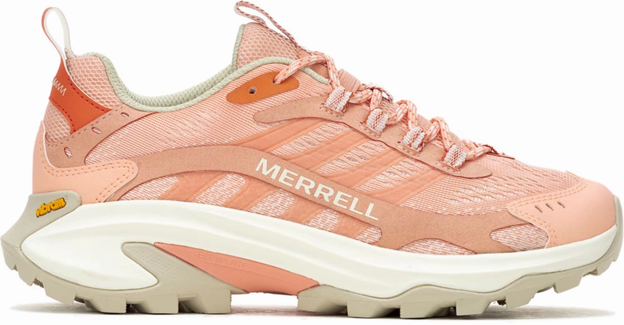 Merrell Moab Speed 2 Womens Walking Shoes - Orange synthetic materials