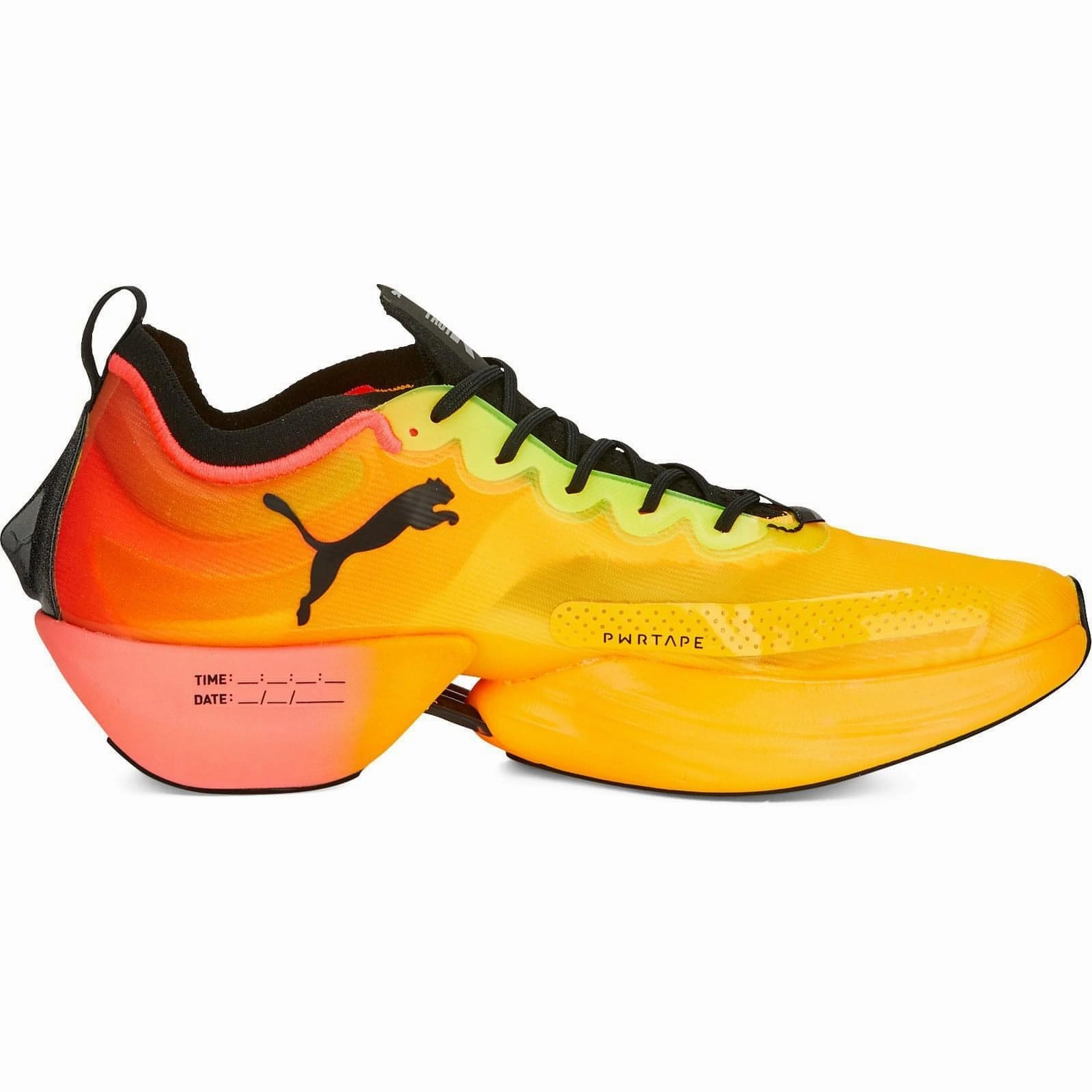 Puma Fast-R Nitro Elite Fireglow Mens Running Shoes - Yellow Loose Sports Gear