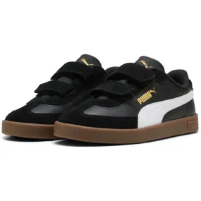 Pressure Mapped Outsole Puma Black Club II Era V PS Sneakers