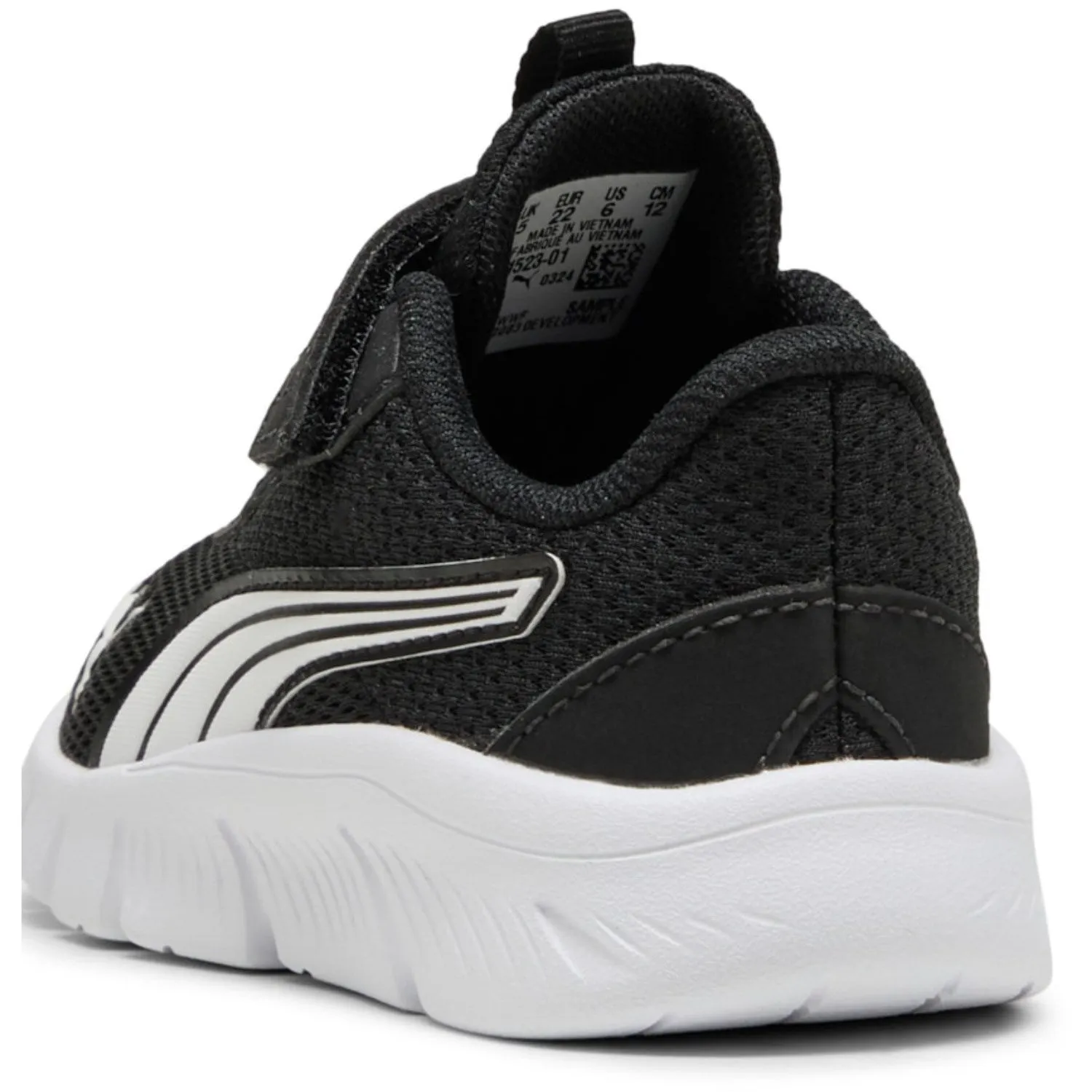 Durable Outsole Design Classy ease Puma Black FlexFocus Modern AC  Inf Sneakers