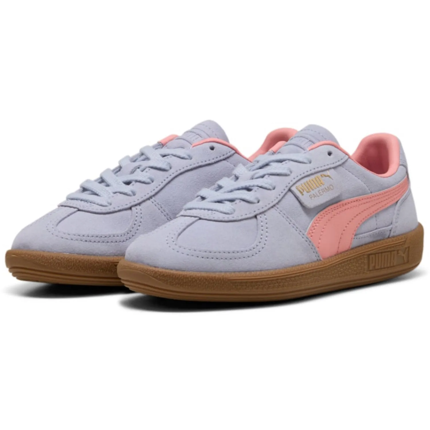Puma Blue Palermo Jr Sneakers Toe Cap