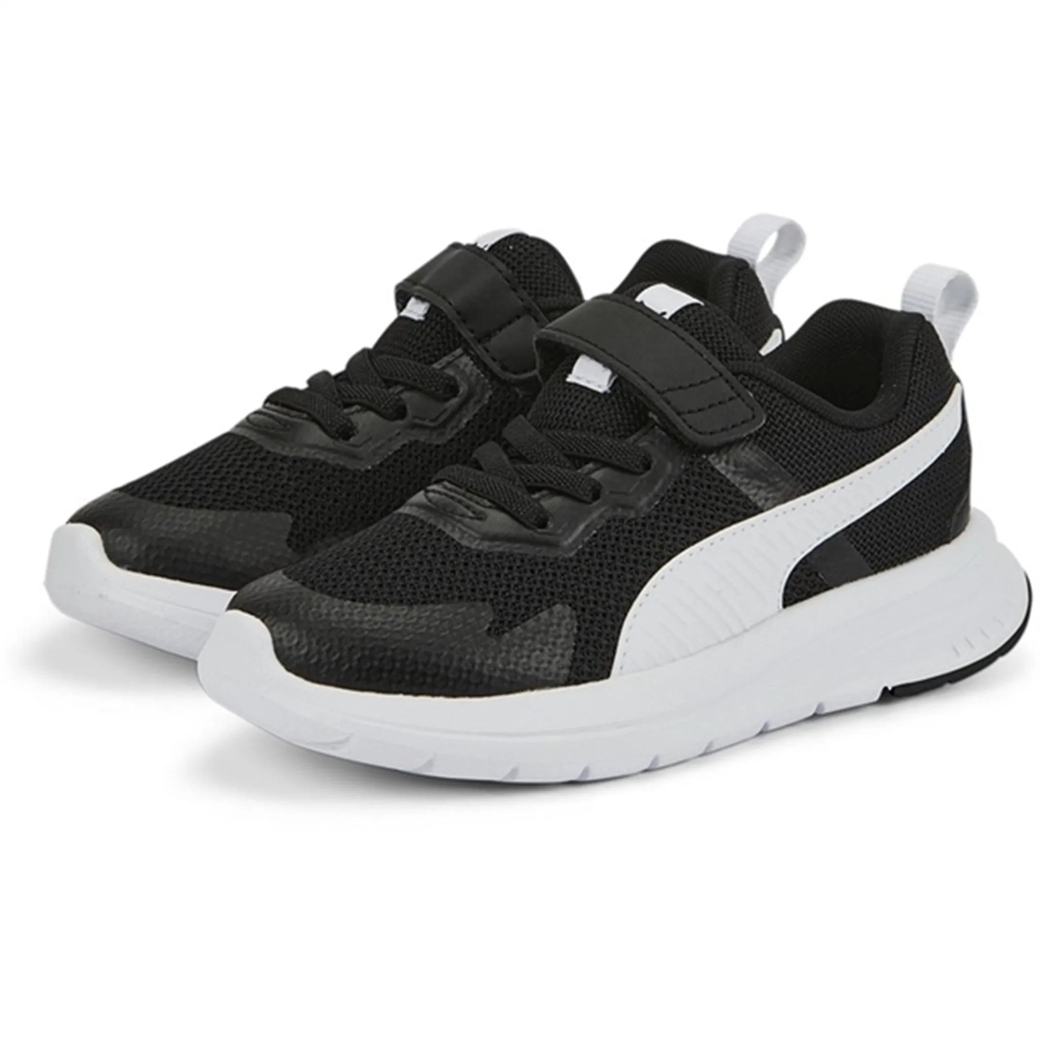 Puma Evolve Run Mesh Ac  Ps Sneakers Black Padded Ankle Collar