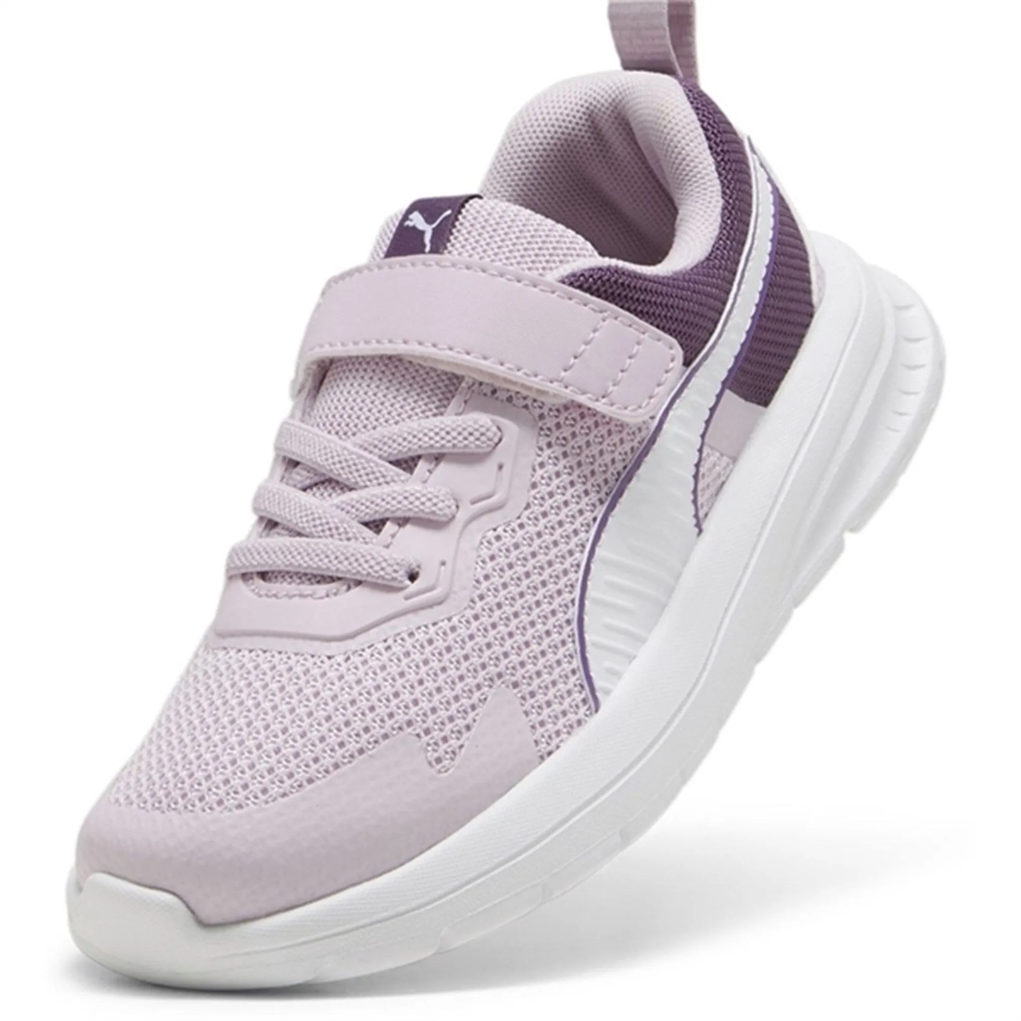 Breathable mesh upper Lace Free Puma Evolve Run Mesh Ac  Ps Sneakers Purple