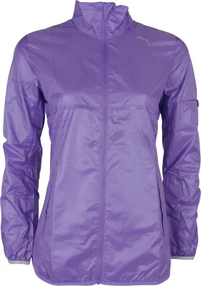 Puma Lightweight Womens Running Jacket - Purple Product Journal