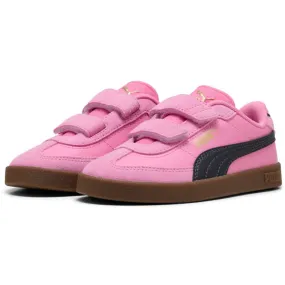 Puma Pink Puma Club II Era V PS Sneakers Recycled Material Options Commuter Ready