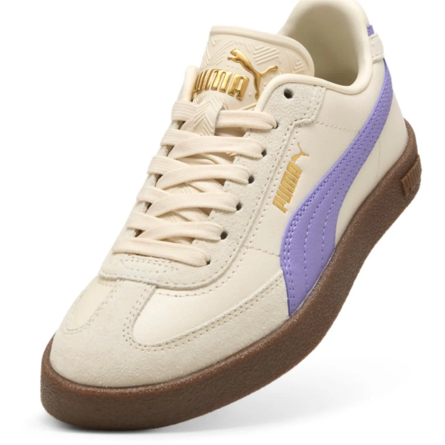 Tactile Responsiveness Puma Purple Club II Era Jr Sneakers