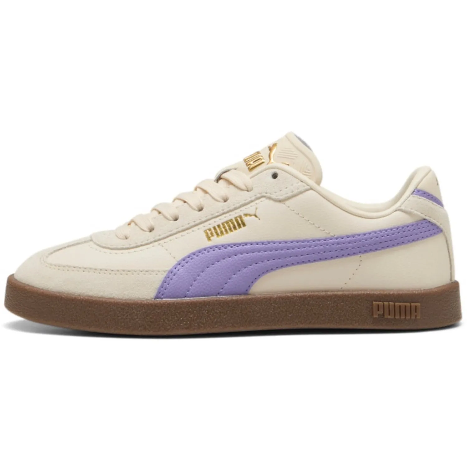Thermoplastic Stability Frame Supportive Design Puma Purple Club II Era Jr Sneakers