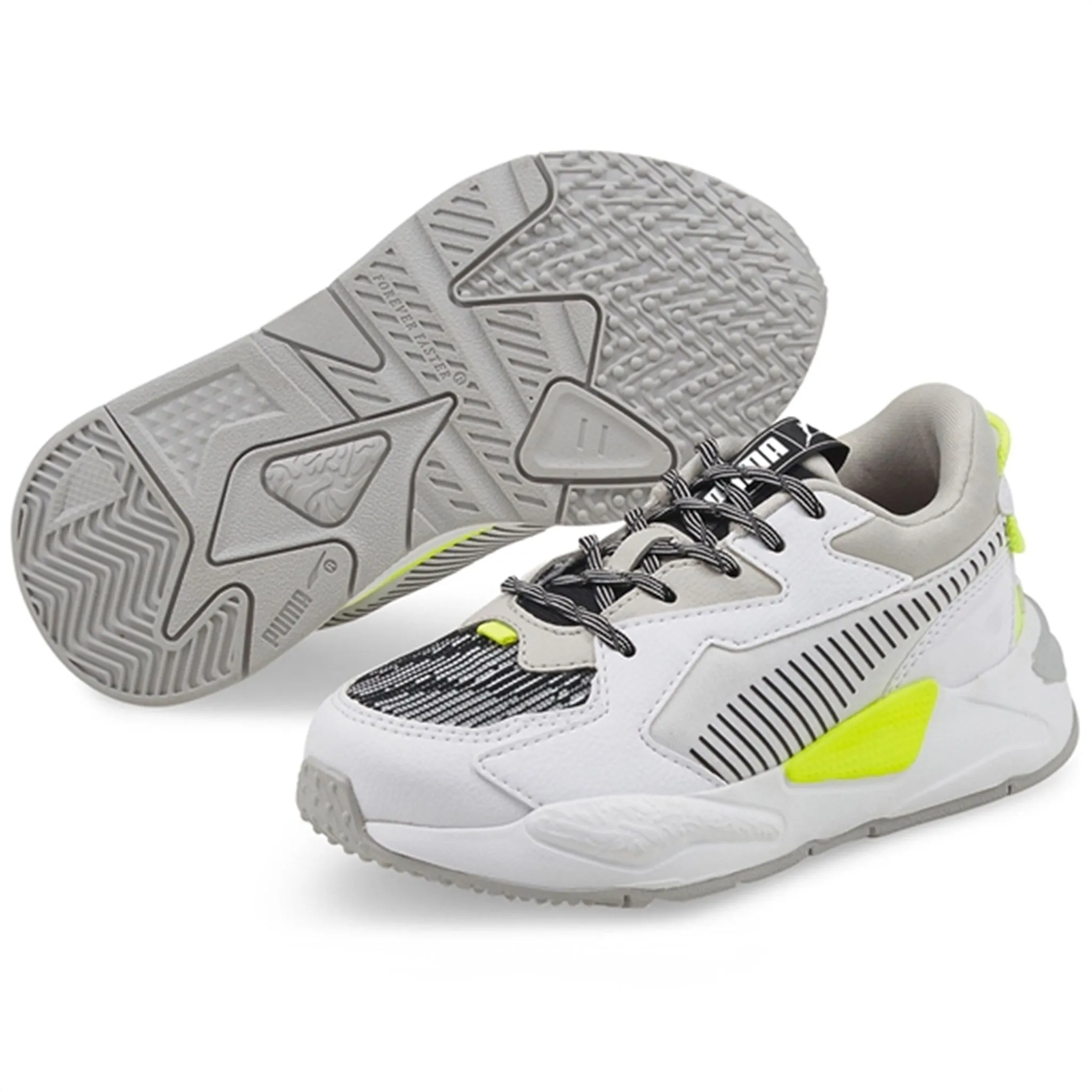 Full Cushion Puma RS-Z Visual Effects White Black Yellow Alert