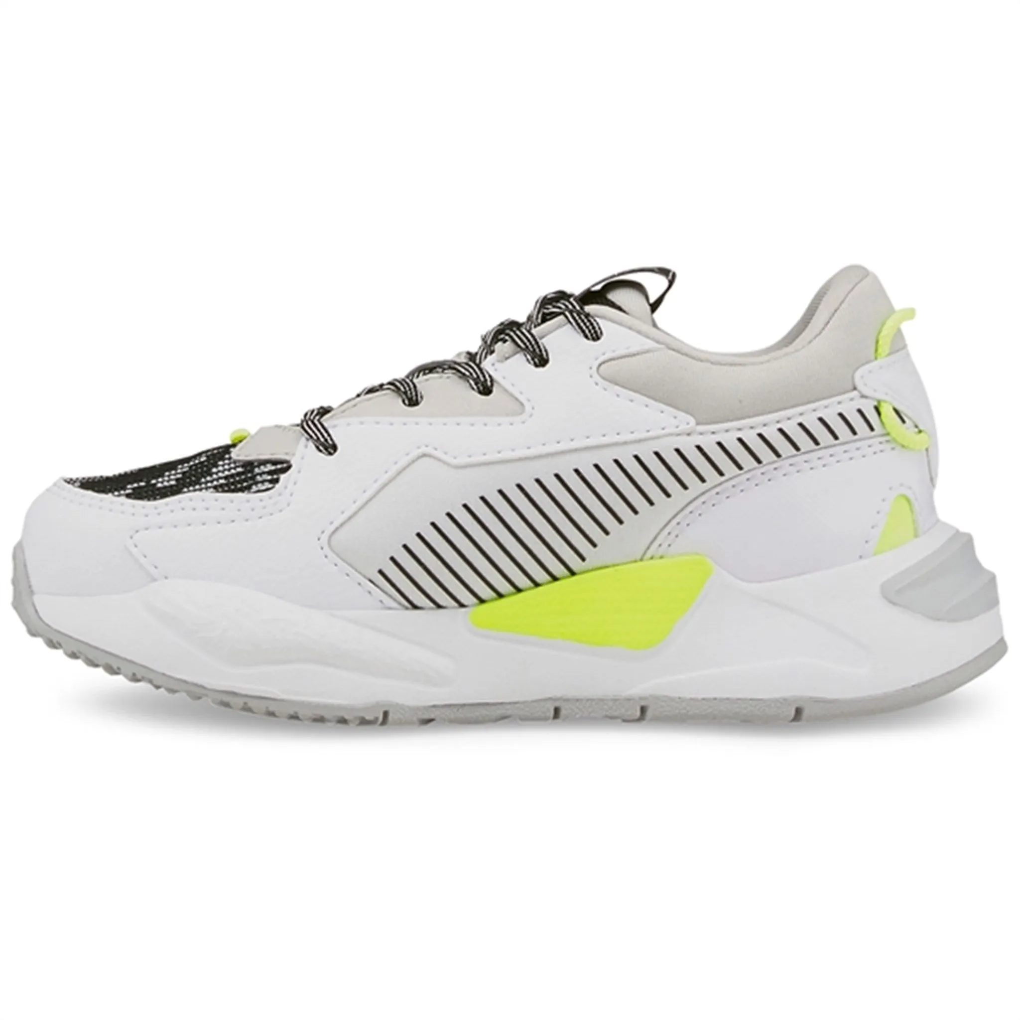 Puma RS-Z Visual Effects White Black Yellow Alert Reliable Performance