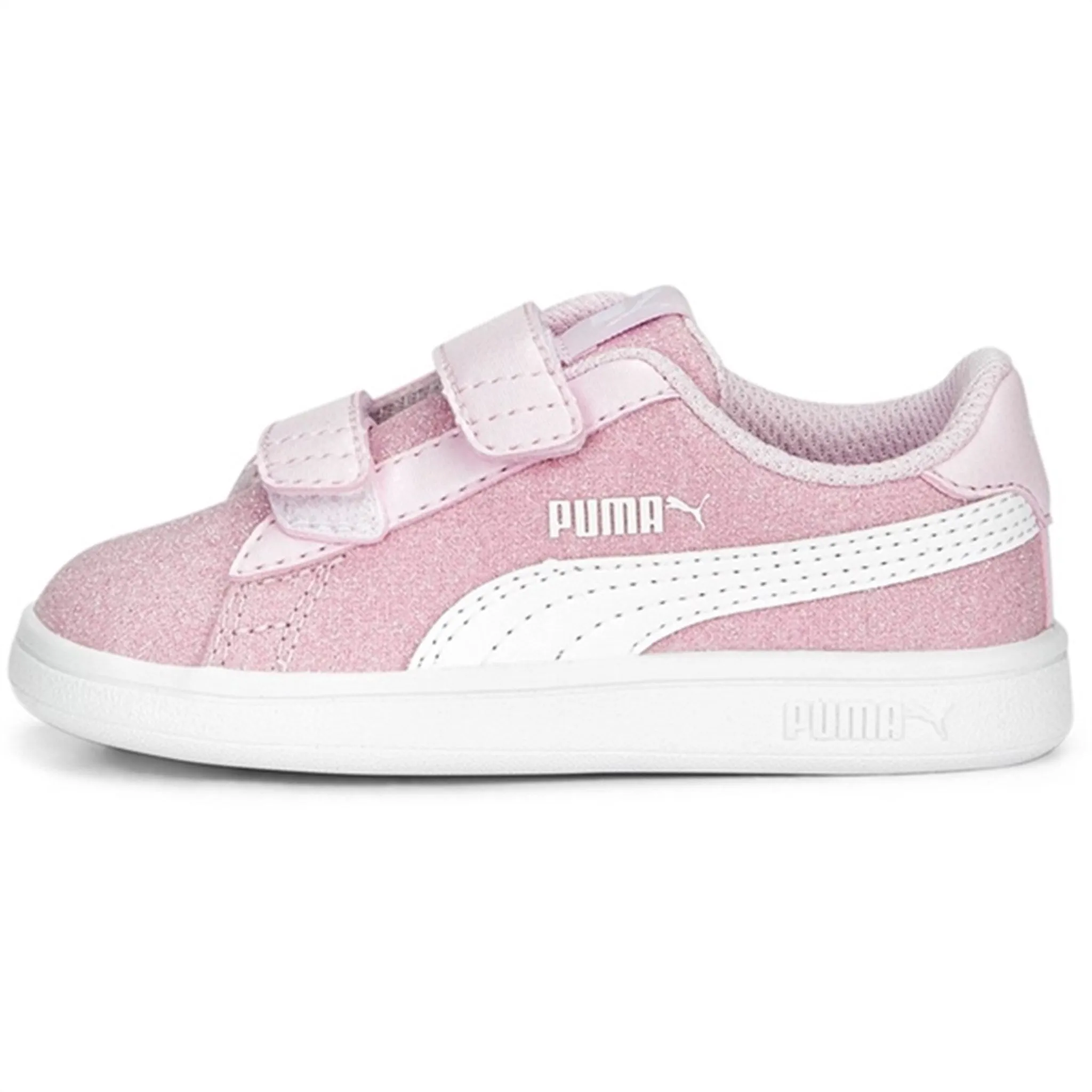 Hyper Breathable Upper Impact Reduction Technology Puma Smash v2 Glitz Glam V Inf Pearl Pink-White Sneakers
