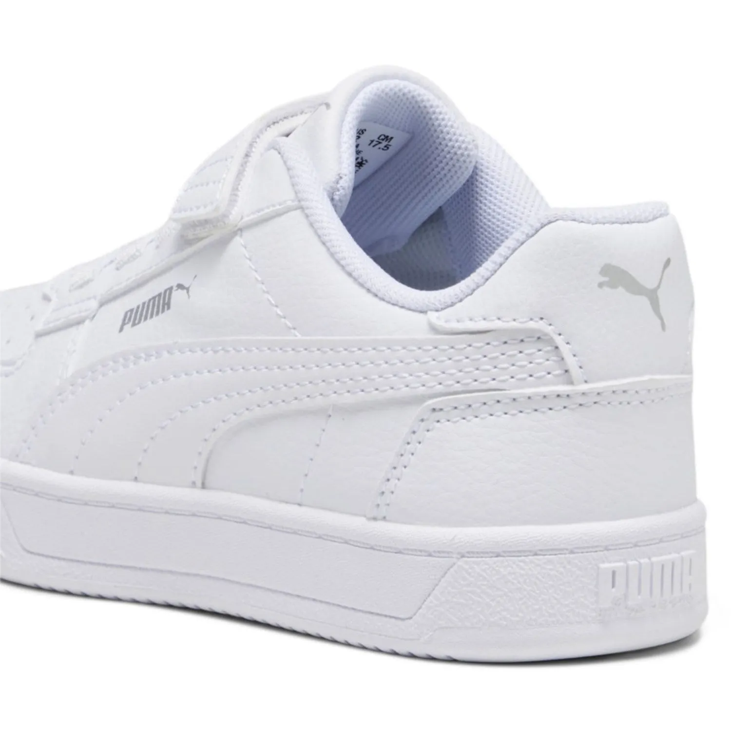 Puma White Caven 2.0 AC  PS Sneakers Stretchable Collar Cycling