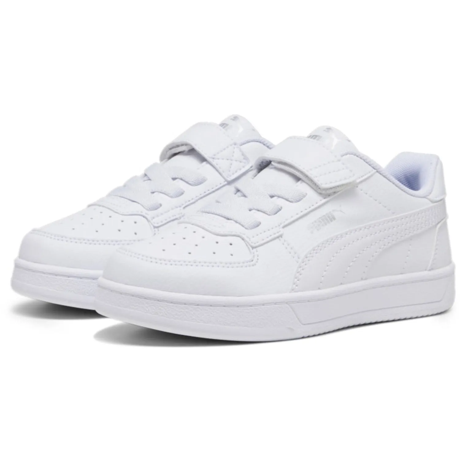 Puma White Caven 2.0 AC  PS Sneakers Fast Motion