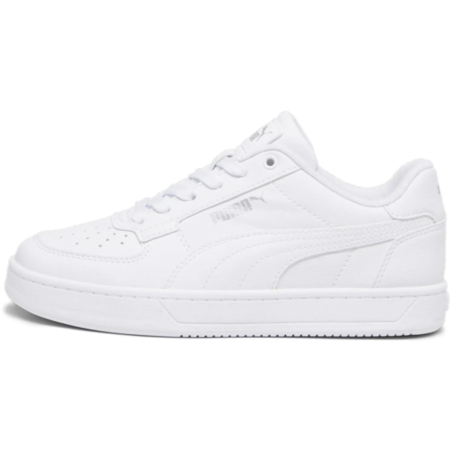 Lightweight Canvas Puma White Caven 2.0 Jr Sneakers