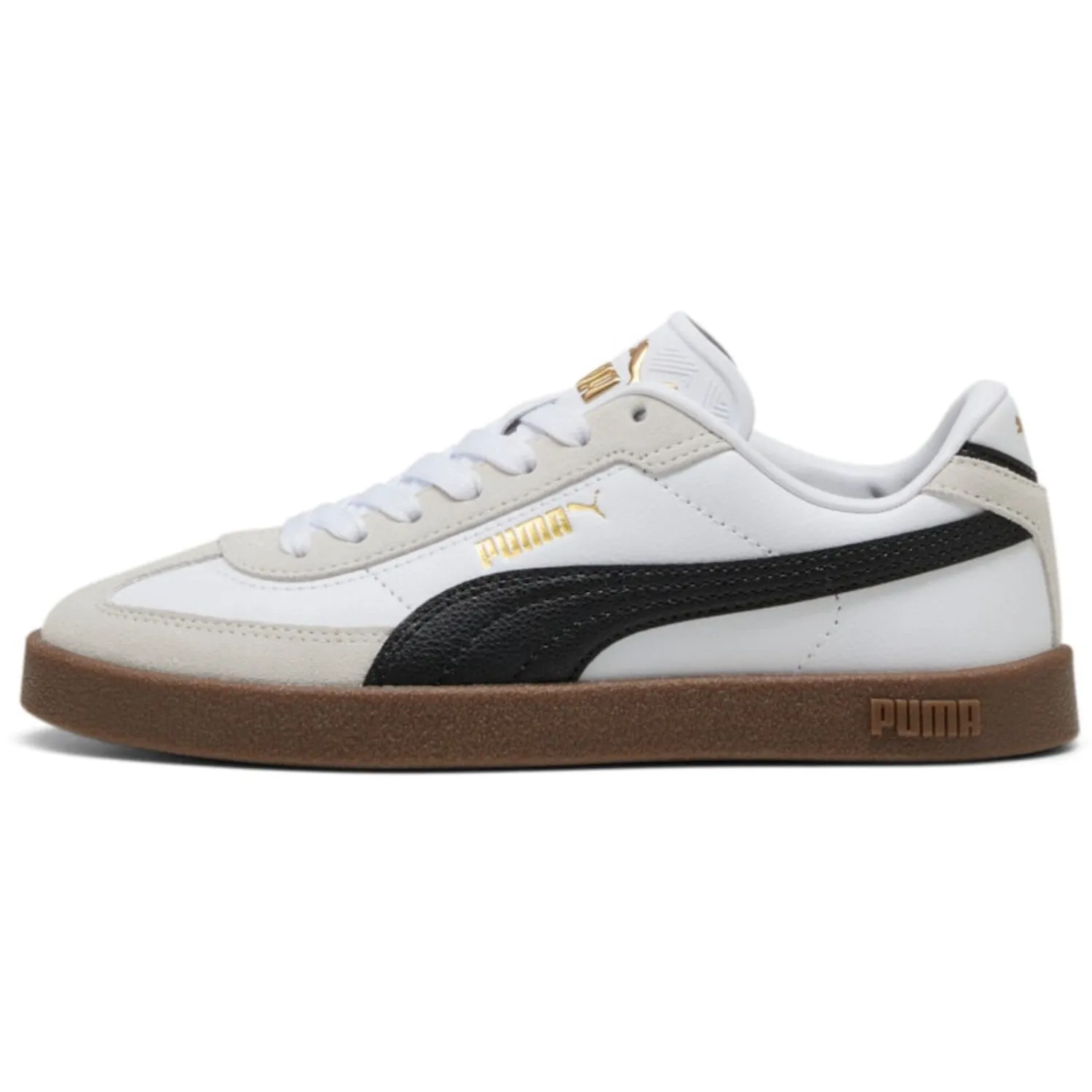 Puma White Club II Era Jr Sneakers Hydrophobic coating