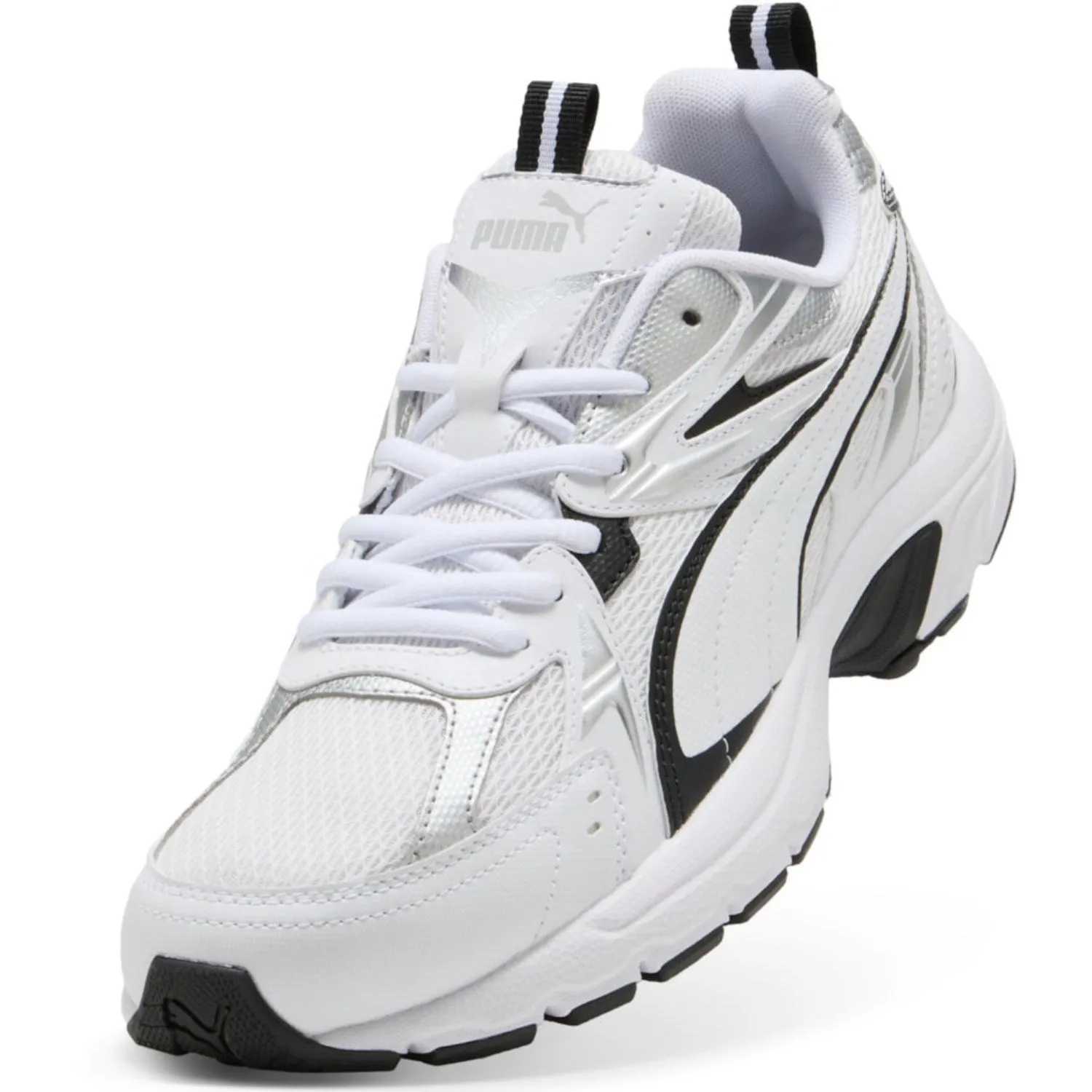 Puma White Milenio Tech Sneakers Flexi Fit
