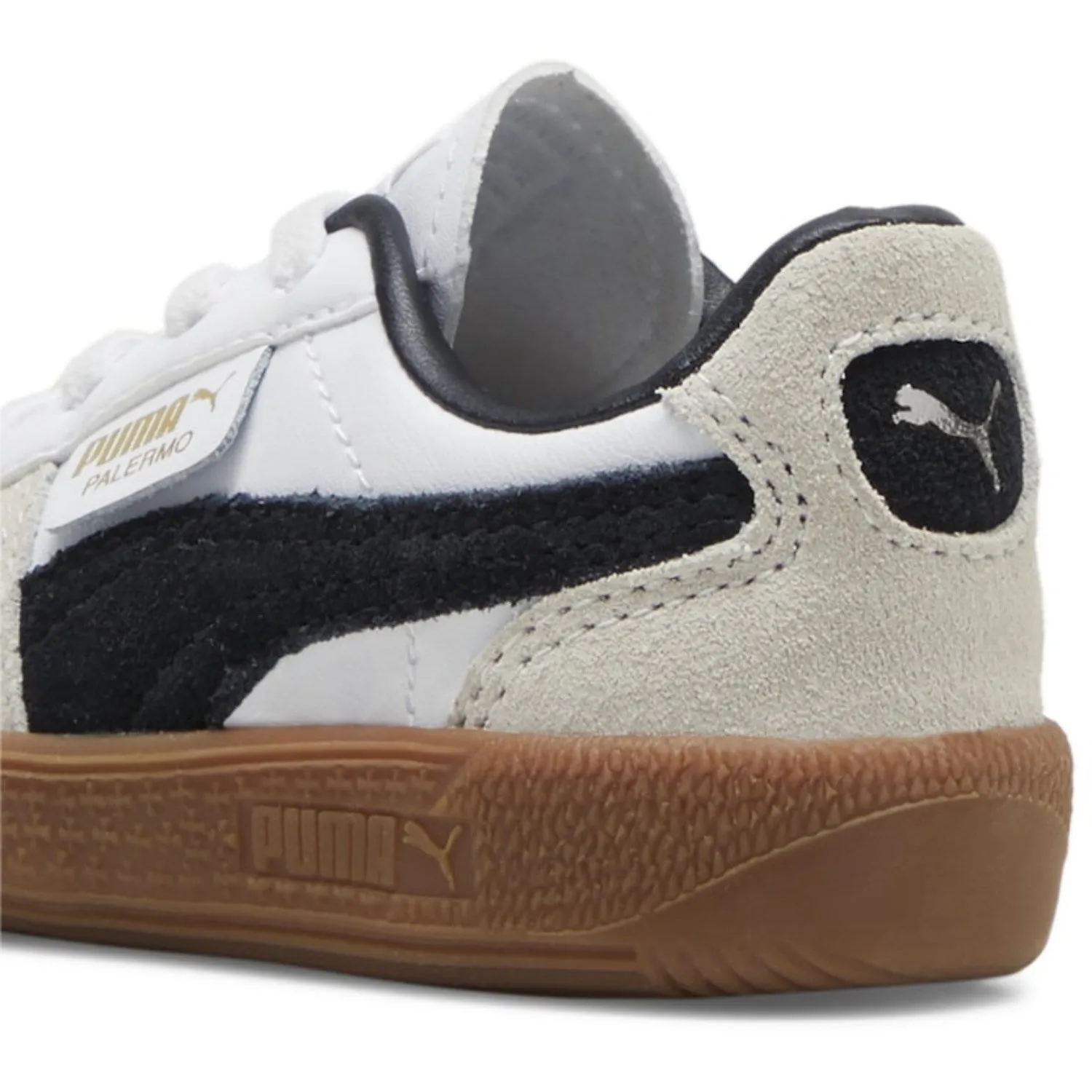 Puma White Palermo Lth AC Inf Sneakers Stylish