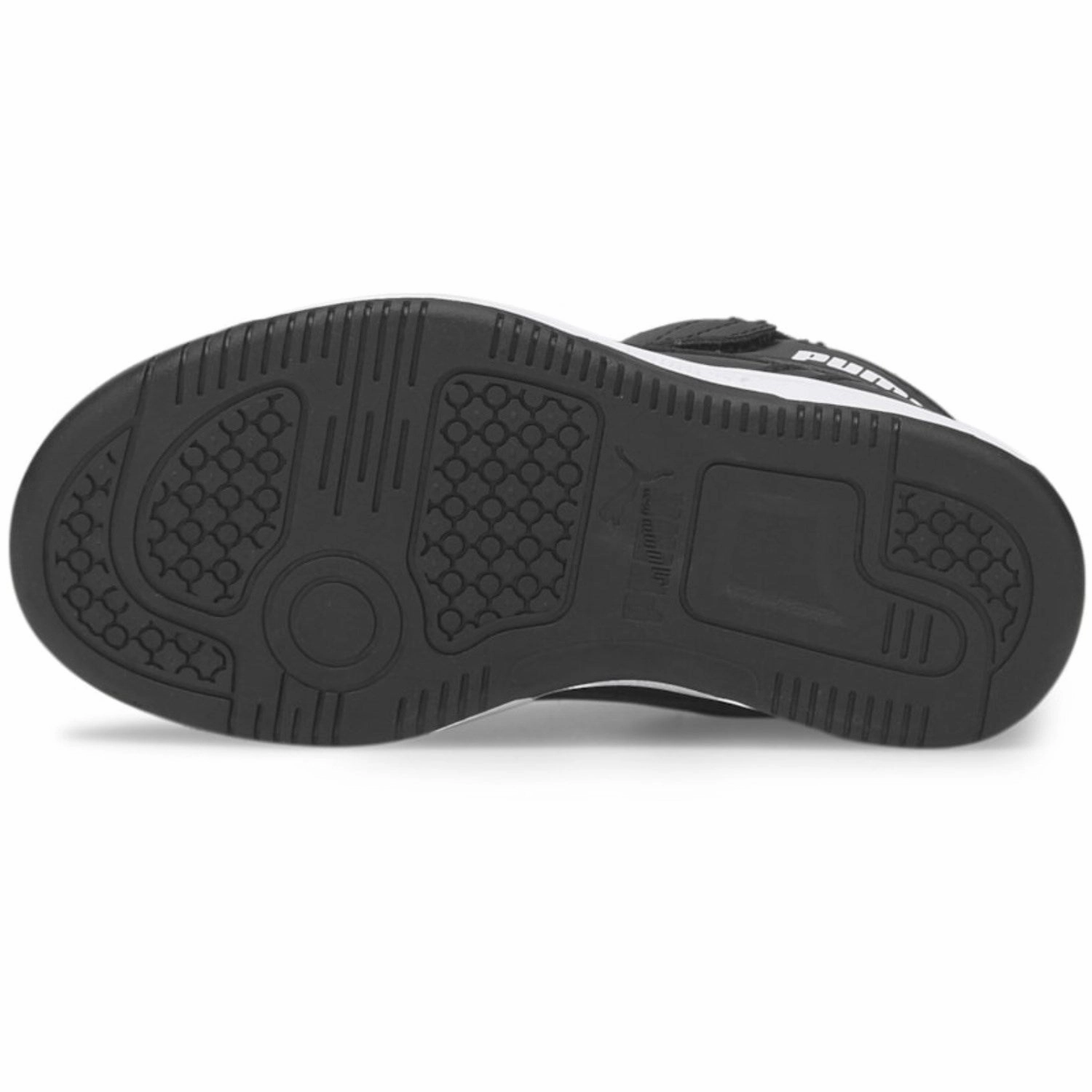 Padded Shaft Open Toe Design Puma Black Puma Rebound Joy Fur PS Boot