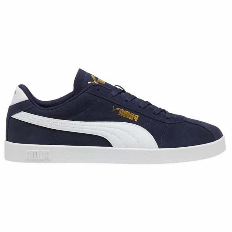 PUMA Club II Suede Mens Casual Shoes Reinforced Heel Counter