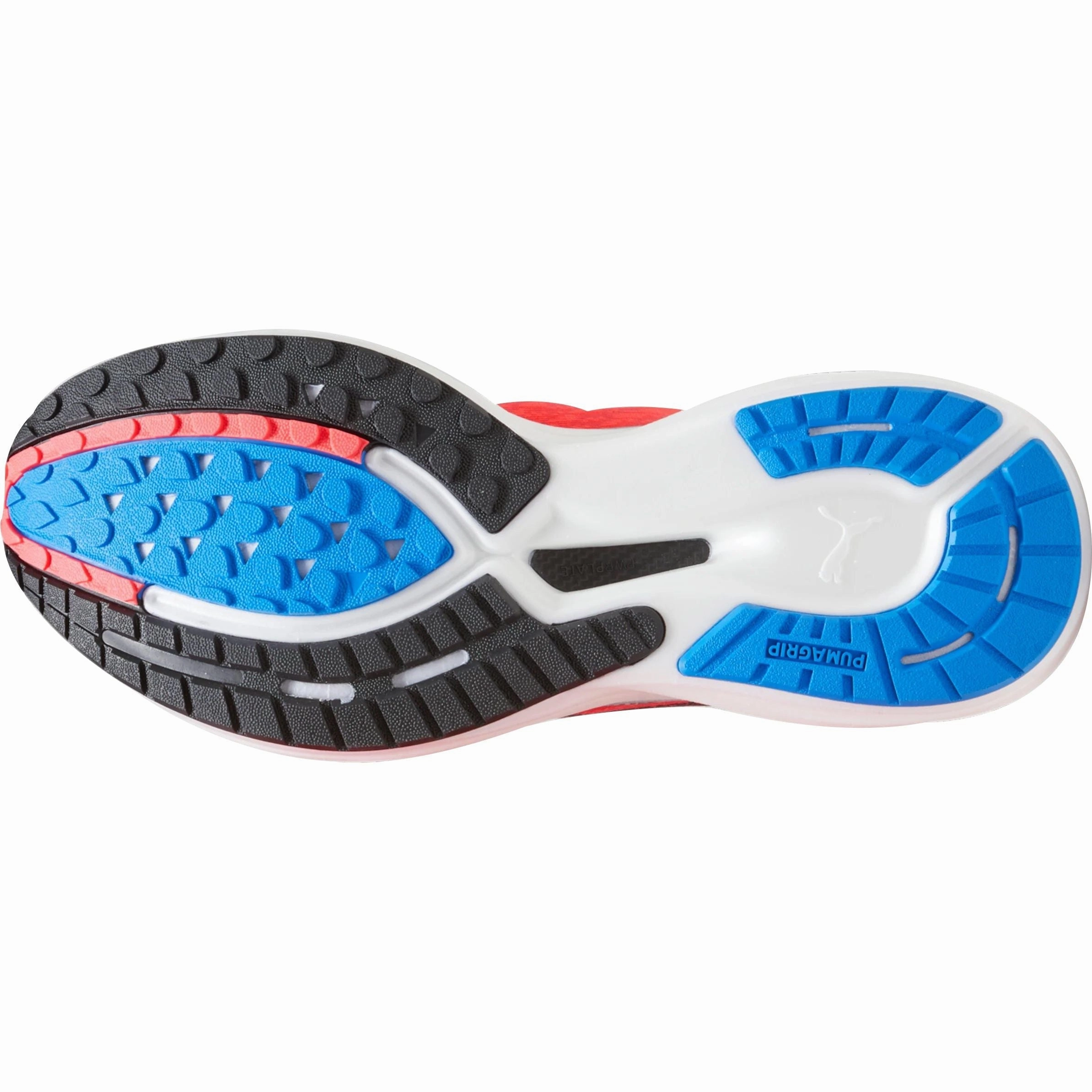 Gait Enhancement 3D Heel Clutch System Puma Deviate Nitro 2 Mens Running Shoes - Red