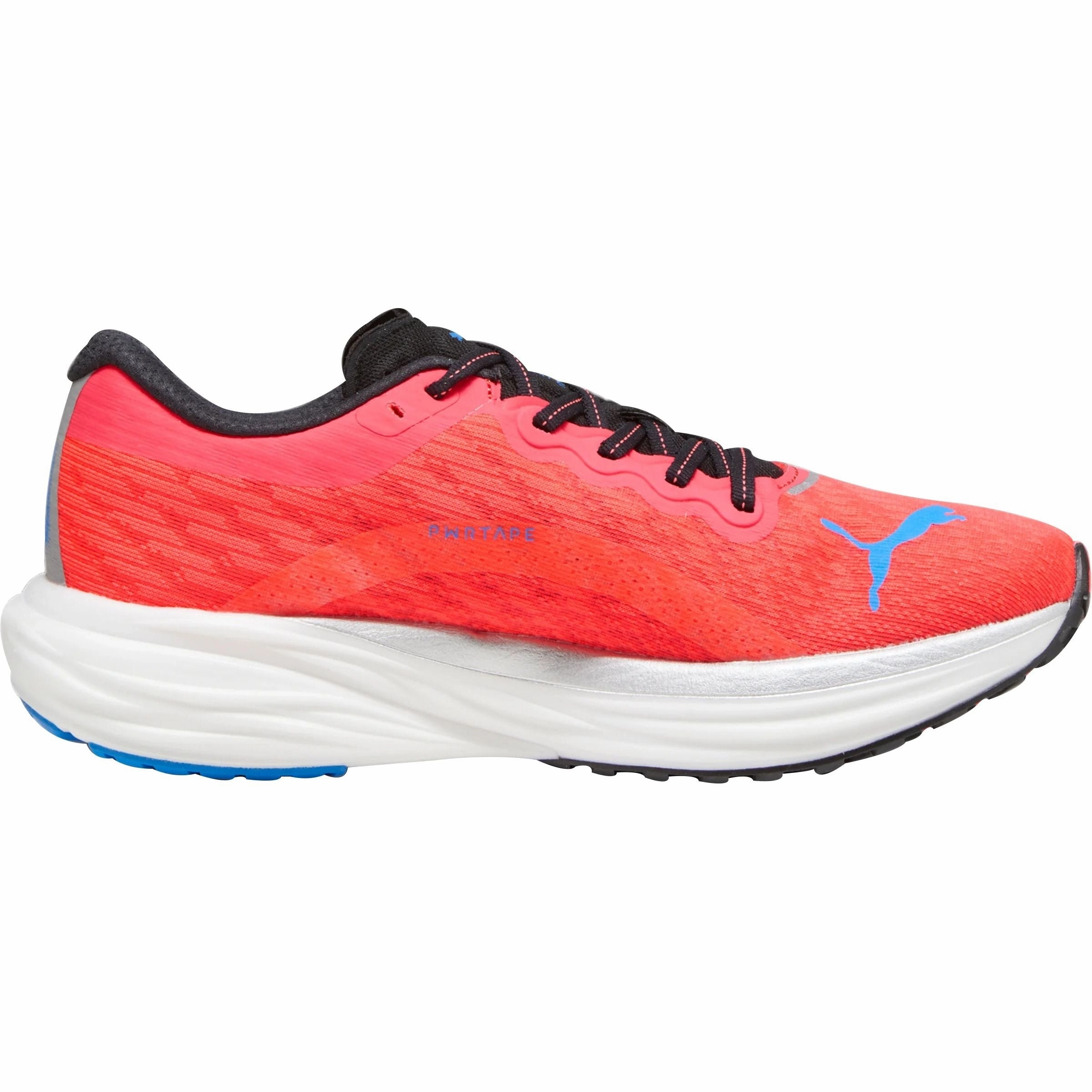 Hyperboloid Midsole Design Puma Deviate Nitro 2 Mens Running Shoes - Red