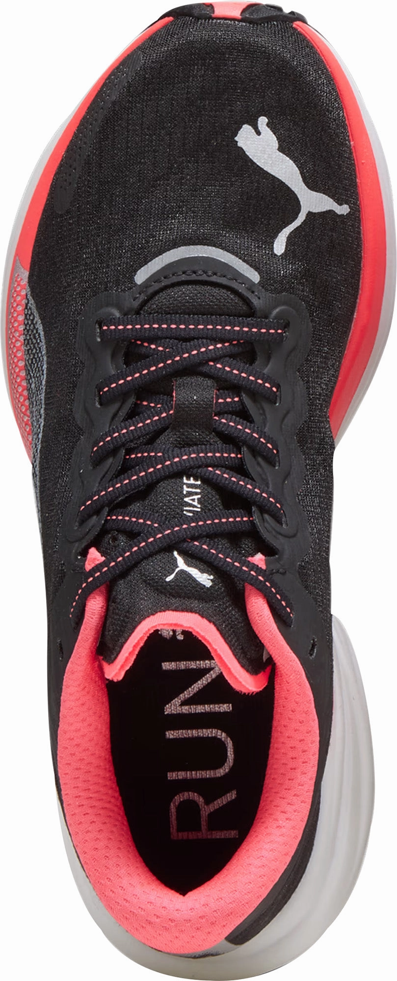 Puma Deviate Nitro 2 Womens Running Shoes - Black Motion Contour Fartlek - training