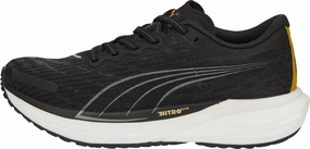 Puma Deviate Nitro 2 Womens Running Shoes - Black anti - odor running shoes running in hot weather shoes