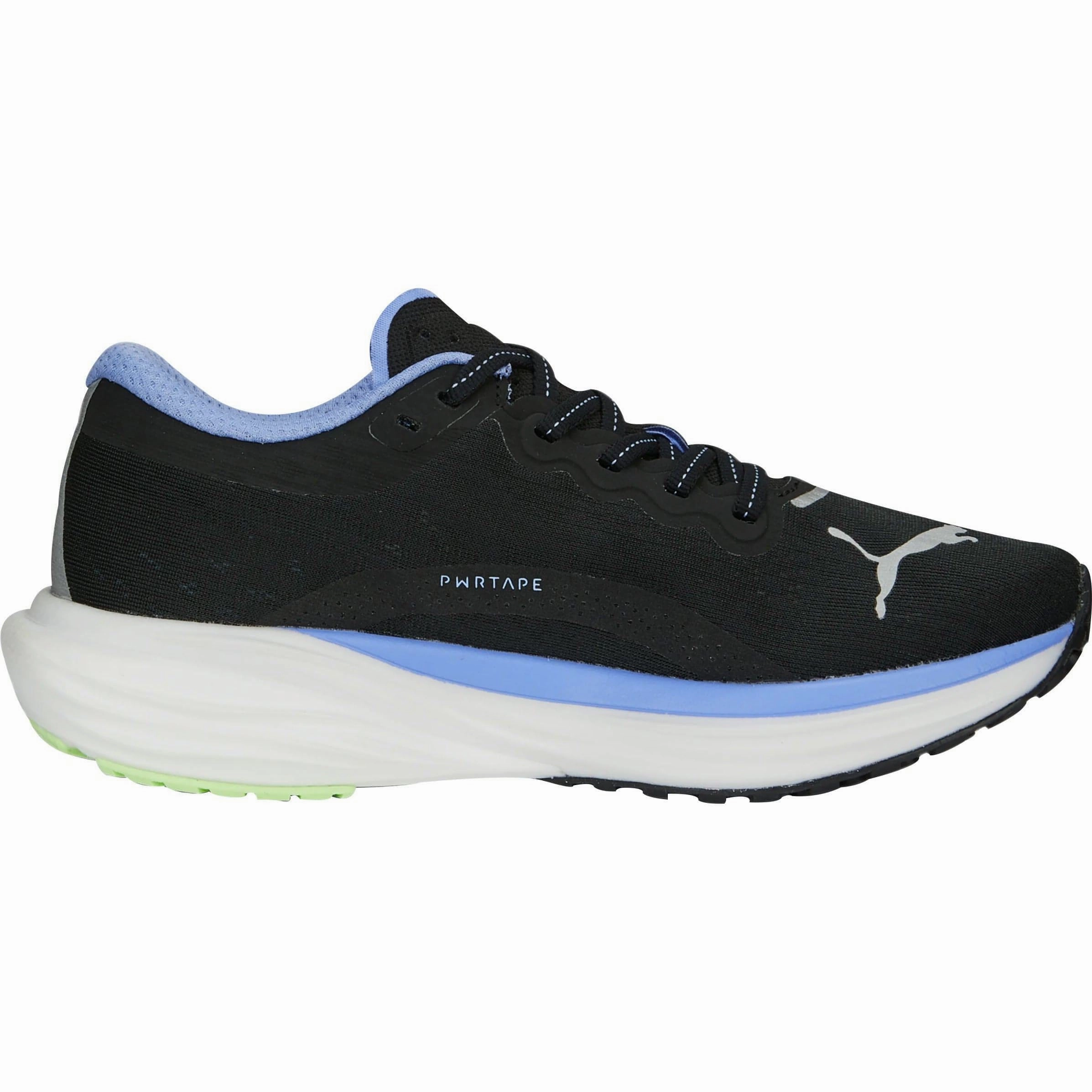 tapered shoes Puma Deviate Nitro 2 Womens Running Shoes - Black